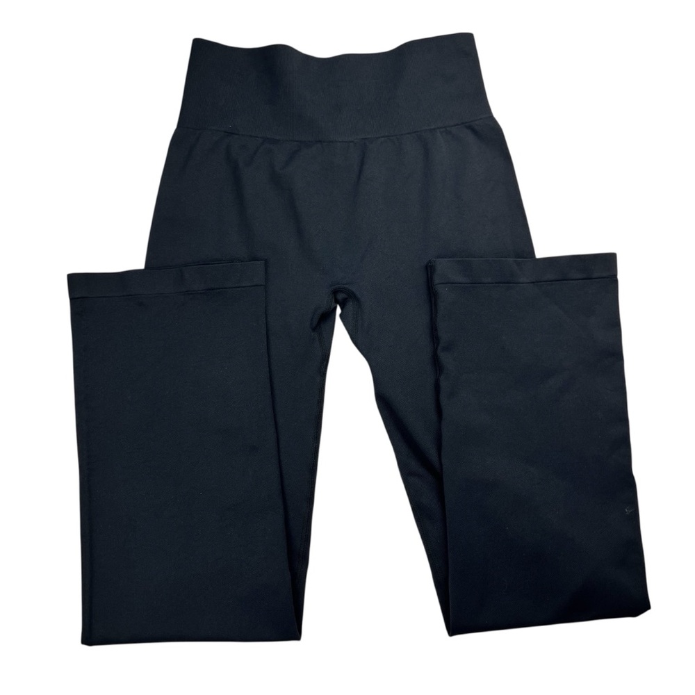 OQQ Black Straight Leg Leggings – Size L - Picture 5 of 8